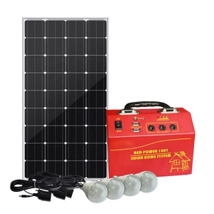 Cheap Price Mini DC LED Home Solar Lighting <strong>System</strong> 10W Off-grid Solar <strong>System</strong> with Poly Solar Panel 12V <strong>PWM</strong> Charging for Phone - Product Image 6