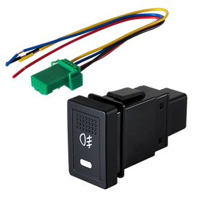 Cho Suzuki sương mù chuyển đổi ánh sáng 12V LED chùm nút điều khiển chuyển đổi ABS Chất liệu xe đèn pha chuyển đổi, Xe sửa đổi chuyển đổi - Product Image 3