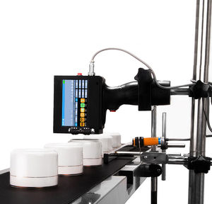生産ラインによるセンサー作業を備えたCoditeckバッチコーディングインクジェットプリンターホルダー - Product Image 2