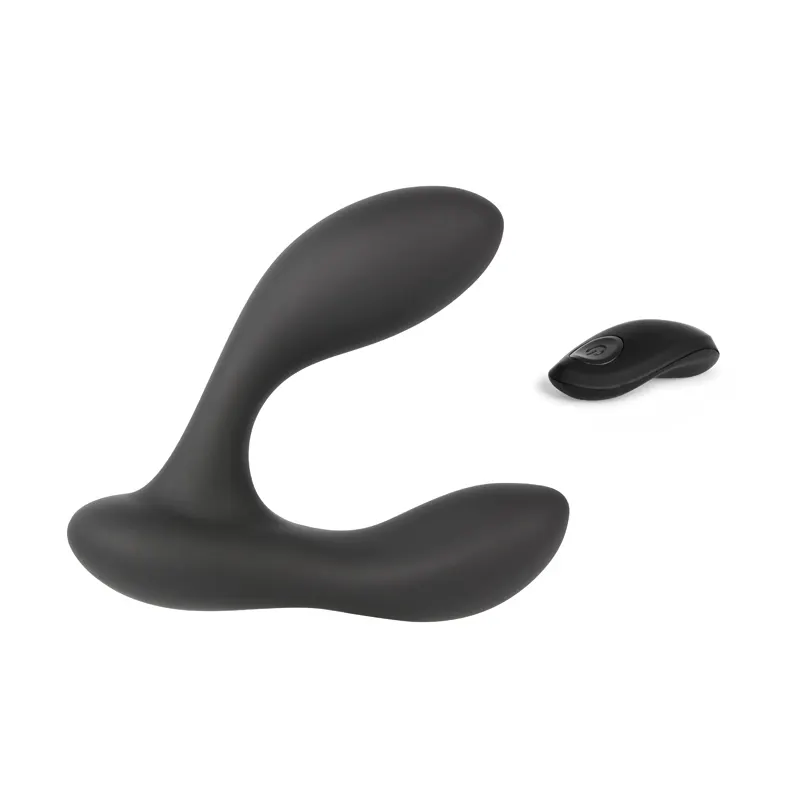 Medical Grade Silicone Testicles Prostate Massage Male / female Anal Plug Vibrate Massager with Remote Control