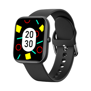 19言語のスマートウォッチC08 1.91インチディスプレイプラスチックケース通話メッセージECG心拍数トラッカー - Product Image 1