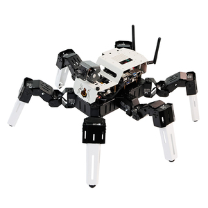 Robot in lega di alluminio 18DOF Muto S2 Hexapod AI con funzioni visive AI basate sulla programmazione OpenCV Python3 per Jetson NANO