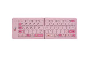 Factory New Design Mini 2.4G <strong>Wireless</strong> Fold <strong>Keyboard</strong> for Desktop Use with Membrane Operation Style