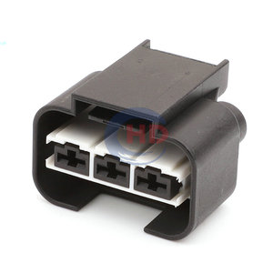 3 vías 1743271-2 impermeable Auto condensador ventilador Motor enchufe conector enchufe con bloque de terminales arnés de cables para Hyundai Kia - Product Image 1