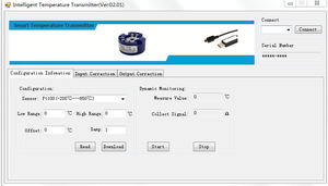 Inteligente 4-20mA pt100 transmisor de temperatura