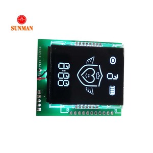 Sonder anfertigung Mono Monochrom Sieben <span class=keywords><strong>Segment</strong></span> tn <span class=keywords><strong>lcd</strong></span> für medizinische