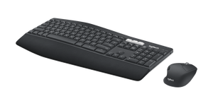Logitech MK850 Black Multi-device <strong>Wireless</strong> <strong>Keyboard</strong> and <strong>Mouse</strong> <strong>Combo</strong> for Desktop and Laptop <strong>Computer</strong> - Product Image 3