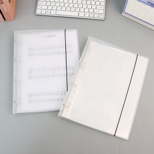 दस्तावेज़ स्टेशनरी आपूर्ति फ़ाइल फ़ोल्डर के लिए कस्टम लोगो कार्यालय टॉपलोडर शीट संगीत स्कोर भंडारण पुस्तक बाइंडर पीपी ए4 ओ रिंग - Product Image 3