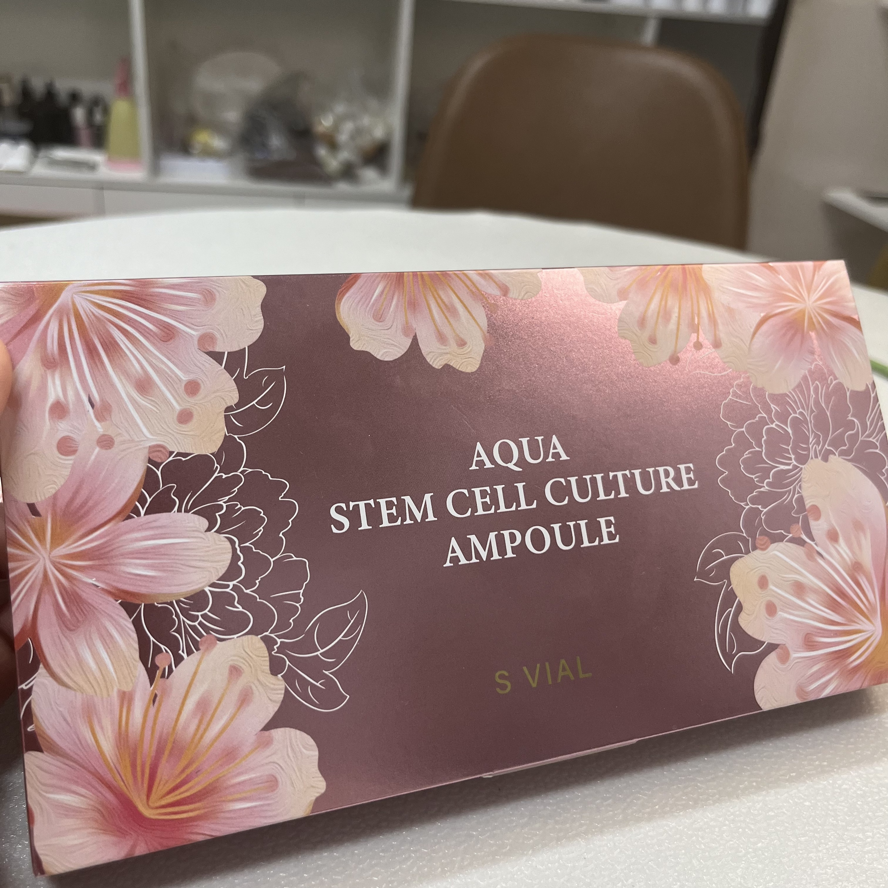 Ampoule de culture de cellules souches aquatiques