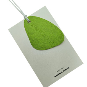 文字列付きクラフトペーパーハングタグ表示ラベル衣服用ジュエリーラベル - Product Image 1