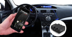 KONNWEI-escáner de diagnóstico de coche, lector de código obdii Elm327 de fábrica, universal, con aplicación gratuita de torsión