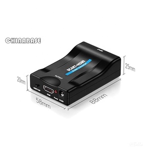 <strong>SCART</strong> <strong>to</strong> HDMI Converter Adaptor <strong>SCART</strong> <strong>to</strong> 1080P/720P HDMI Audio Video <strong>Adapter</strong> for HDTV Monitor Projector STB VHS Xbox PS3 DVD Pla - Product Image 2