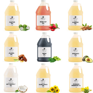 Fornitura di fabbrica prezzo all'ingrosso competitivo vari oli vettore naturale, olio di Jojoba, olio di ricino, olio di vinaccioli per il massaggio del corpo - Product Image 1