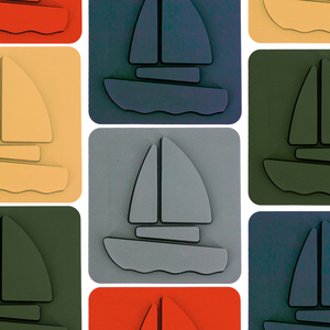 Chịu nhiệt Silicone máy bay trực thăng hình dạng Montessori học tập câu đố đồ chơi cho trẻ em, trẻ mới biết đi, trẻ sơ sinh BPA FREE bé Teether đồ chơi - Product Image 4