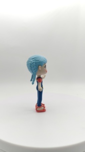 ミニソリッドPVCシミュレーション人間モデルオリジナルデザイン漫画玩具フィギュアふりをする職業画家子供用ABS素材 - Product Image 4