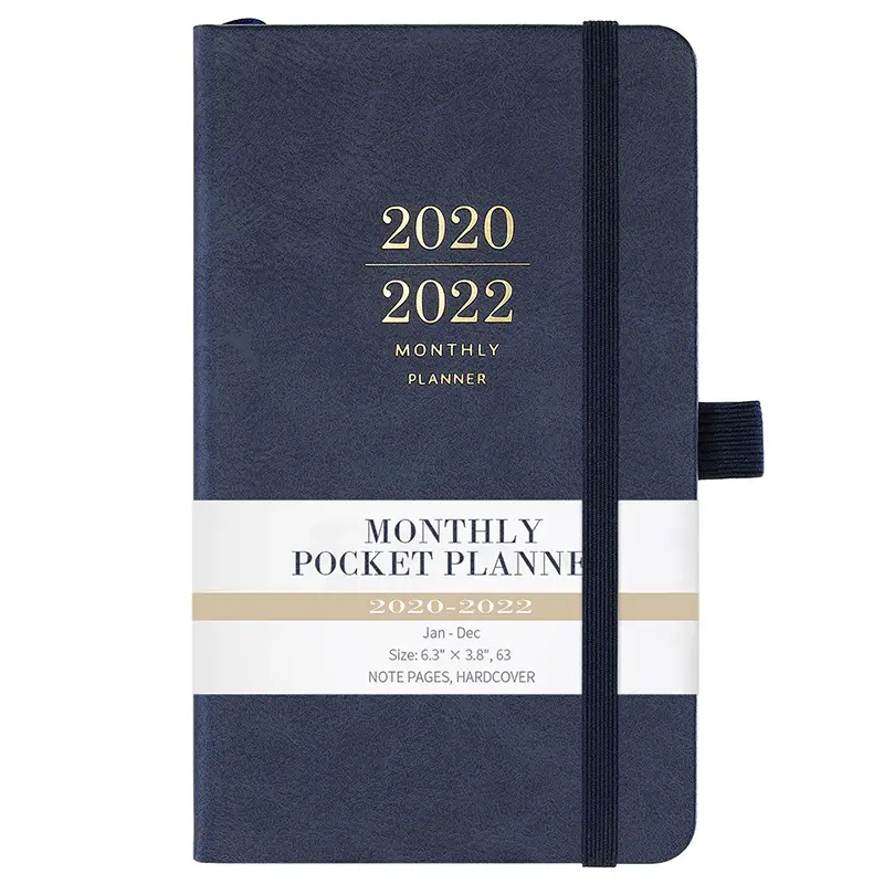 Notebook personalizzato per Notebook con copertina rigida in pelle PU con rilegatura termica di medie dimensioni