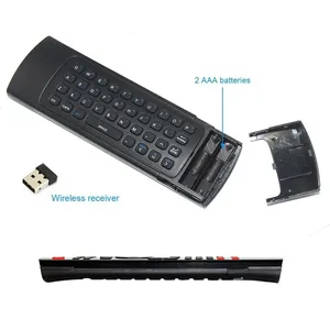 Mini teclado inalámbrico MX3 y Air Mouse, retroiluminación de 2,4 Ghz con detección de movimiento para Android TV PC y controlador de jugadores - Product Image 4