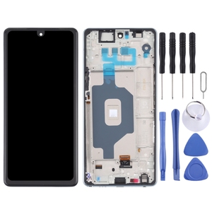 Original LCD Screen for <strong>LG</strong> <strong>Stylo</strong> 6 / K71 LMQ730TM LM-Q730TM LMQ730HA LM-Q730HA Digitizer Full Assembly with Frame