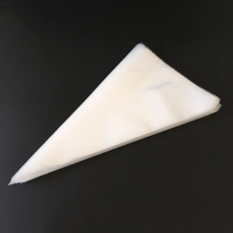 High Quality Thick Baking Supplies Disposable Transparent Icing Cone Bag Cake Decorating Tools Pastry Piping Bags