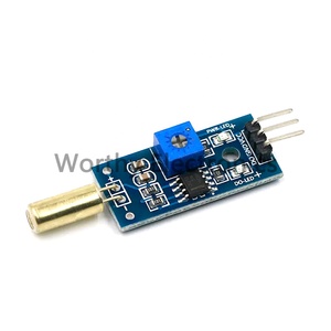 Módulo eletrônico de alta qualidade bola interruptor vibração interruptor <span class=keywords><strong>3</strong></span>.3V/5V sistema de <span class=keywords><strong>sensor</strong></span> de ângulo de inclinação módulo SW-520D <span class=keywords><strong>3</strong></span>-fio