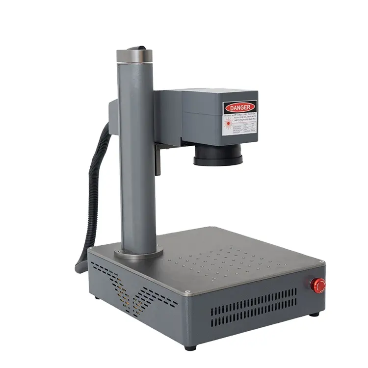 20W Mini macchina portatile per la marcatura Laser in fibra di metallo per marcatura Laser e incisore per incisione