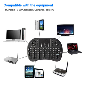 Yutemini Fly Mouse TV-Fernbedienungen Touchpad I8 IR Learning 2.4G Drahtlose Mini-Tastatur Air Mouse I8-Steuerung für Smart Box