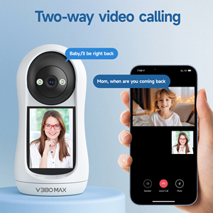 新款智能3MP PTZ Wifi室内摄像头，带视频通话夜视双向音频128G内存记录 - Product Image 3