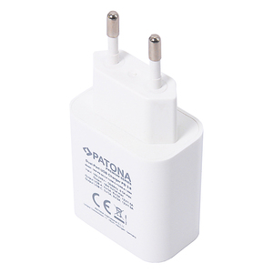 Portable PATONA Premium 18W PD QC 3.0 1x USB-C 1x USB-A 5V 3A Charger for <strong>Apple</strong> Samsung Etc. - Product Image 3
