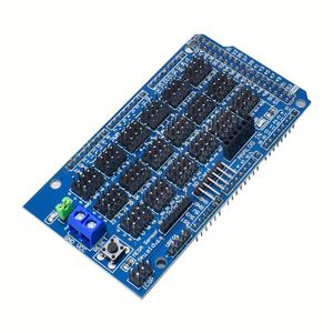 MEGA sensör kalkanı V1.0 V2.0 adanmış genişleme geliştirme kurulu MEGA 2560 Sup IIC SD Robot parçaları DIY