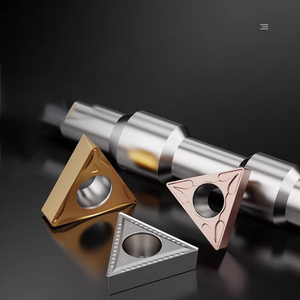 10mm chuyển công cụ gia công phần Titan <span class=keywords><strong>Carbide</strong></span> afdj tùy chỉnh CNC một mặt TCMT-GT hình thoi Công nghiệp lưỡi chèn - Product Image 4