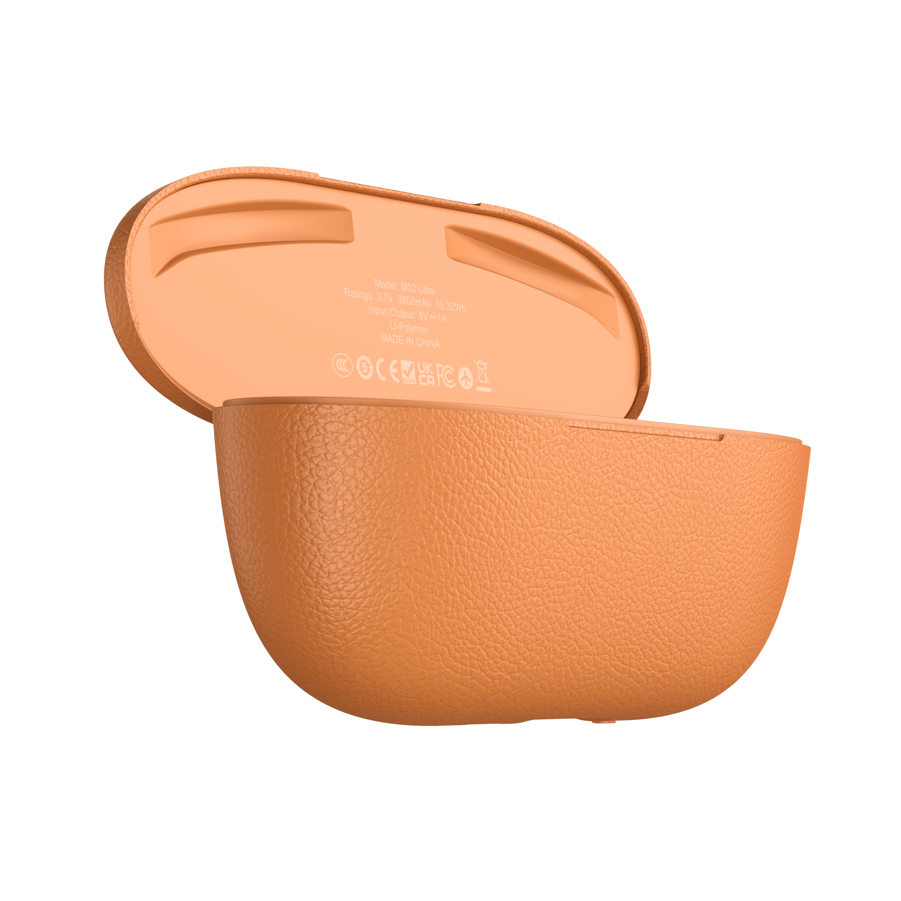 Brown Charging case