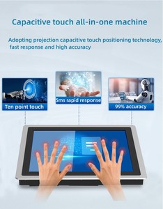 27'' All-in-One PC Intel Core RAM 256GB SSD HDD 1920*1080p HD LED Curve Screen Monoblock <strong>Computer</strong> for Business USB - Product Image 4