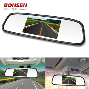 4.3&quot; Car Rearview Mirror Monitor Auto Parking <strong>System</strong> + 8 IR LED Night Vision CCD Car Backup <strong>Reverse</strong> Rear View Camera - Product Image 4