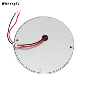 โคมไฟเพดาน LED ฟลัชเมาท์290lm หรี่แสงได้4.2นิ้ว6วัตต์โคมไฟกลม3000K สำหรับเรือยอชท์ RV ทางทะเลพร้อมหน้าจอสัมผัส - Product Image 6