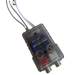Señal de altavoz de alto nivel a adaptador RCA de bajo nivel Convertidor de subwoofer alto a bajo para automóvil