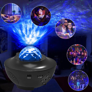 TuyaスマートスターLED夜星空プロジェクターライトリモコン付きモダンデザインレーザースカイプロジェクターBTミュージックスピーカー - Product Image 3