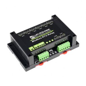 Relè Waveshare industrial di grado RS485 a 8 vie/16 vie/32 vie interruttore ingresso/uscita Modbus RTU