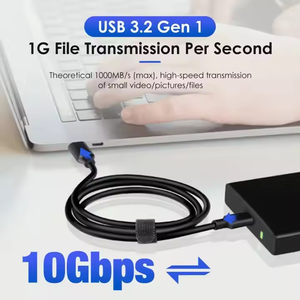 USB3.<strong>2</strong> Gen2 3A 60W Type C to USB3.0 Male PD Fast Charging Cable 10Gbps High <strong>Speed</strong> 1m 2m 3m Data Transfer &amp; Charging Cable - Product Image 3