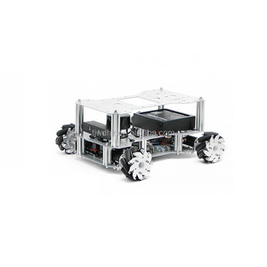 Открытый Ros Robot 4wd умный робот автомобильный комплект шасси Робот Танк шасси для вторичной разработки - Product Image 3