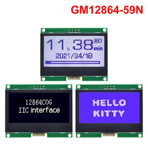 12864 IIC <strong>LCD</strong> Module <strong>128X64</strong> I2C ST7567S COG Graphic Display Screen Board LCM Panel <strong>128x64</strong> Dot Matrix Screen - Product Image 5
