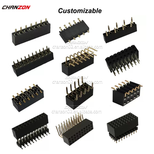 Stecker Buchse Stecker 0,8 1 2 1,27 2,54 5,08mm Abstand 2 3 4 5 6 10 20 40 44 Pin Single Dual Multiple Row Round - Product Image 3