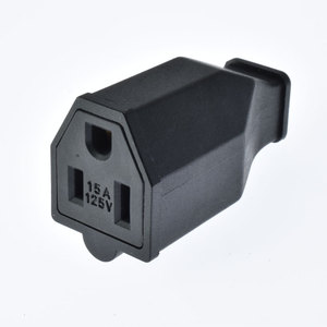 American Standard US Power Plug Plug Type B 3 Phase Male Female Plug <strong>Socket</strong> <strong>125V</strong> 15A Self-assembly Connector - Product Image 1