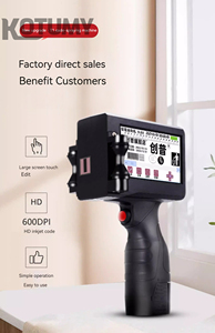 Stampante a getto d'inchiostro portatile macchina di codifica automatica a barre codice Batch data numero etichetta Logo stampante - Product Image 6