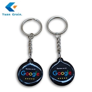 Kişiselleştirilmiş Rfid Nfc epoksi anahtarlık anahtarlık N213 215 216 sosyal medya özel baskı özelleştirilmiş 13.56MHz su geçirmez - Product Image 2