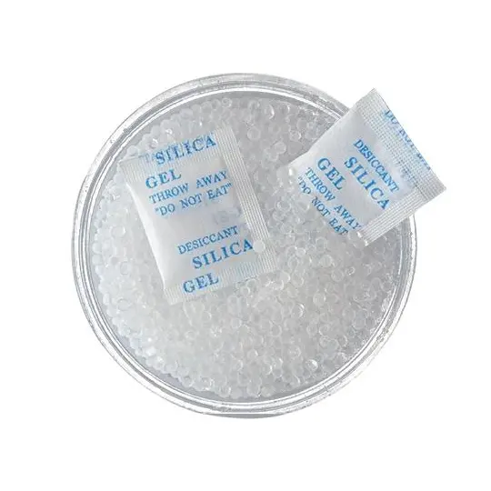 Free sample food shoe moisture absorber DMF free 0.5g 1g 2g 5g 10g silica gel beads bag desiccant dessicant packet