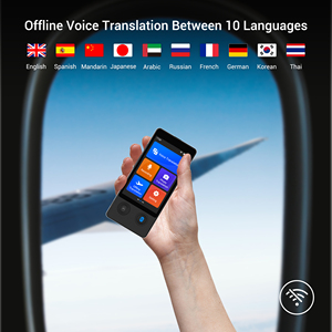 Factory W12 Translator Device Accurate Offline Online Translation 3.7&quot; Touch Screen Real-time Voice Translation in 144 <strong>Languages</strong> - Product Image 3