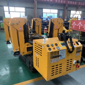 Electric Spider Type <strong>Crane</strong> 1 Ton 3 Ton 8t 20 Meter Lift <strong>Robot</strong> Glass Spider <strong>Crane</strong> with Long Arm Fly Jib