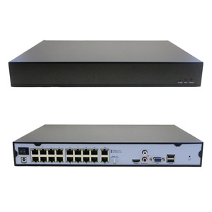 Standard 48v PoE Nvr 16ch 4K Network Video <strong>Recorder</strong> Security CCTV Nvr Face Detection Motion Alarm Audio <strong>Input</strong> Xmeye - Product Image 1