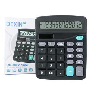 12 Digits Electronic Calculator Solar Calculator Dual Power Supply Calculator for Home Office School Financial <strong>Accounting</strong> <strong>Tools</strong> - Product Image 6