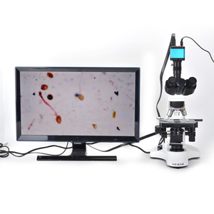 Microscopio biológico trinocular HAYEAR 1600X, microscopio biológico de gran aumento con adaptador de montaje C, etapa XY para laboratorio - Product Image 5